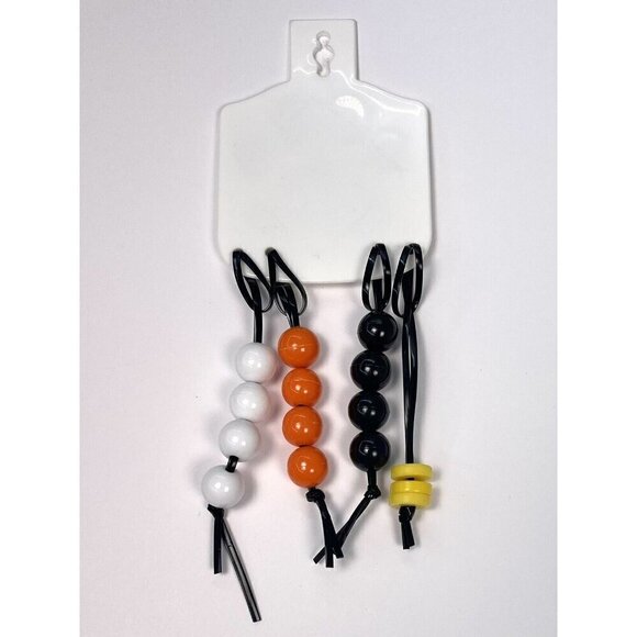 VTG 9pc Lot Boy CUB SCOUTS America Emblem Holder/Button Hangers Pins Neck Clasp - Picture 5 of 15